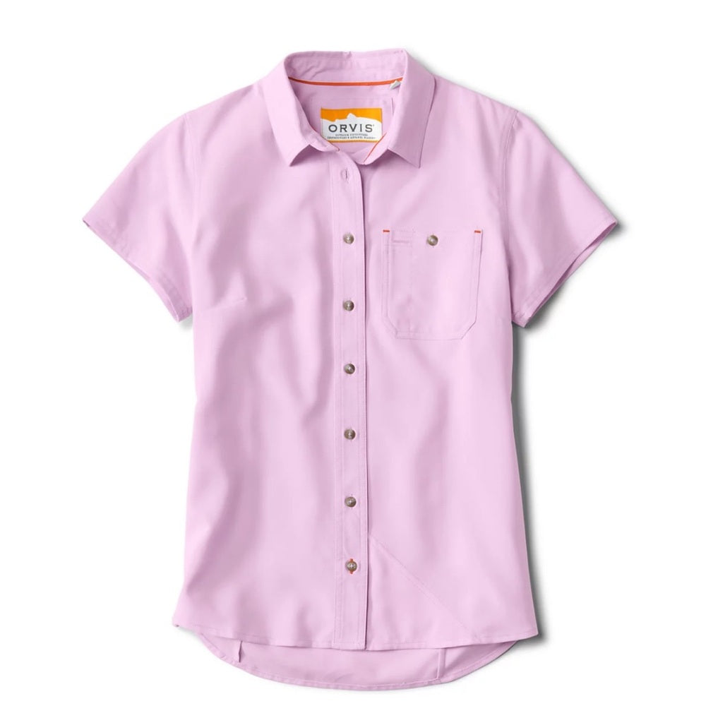 Orvis Womens Tech Chambray S/S Work Shirt