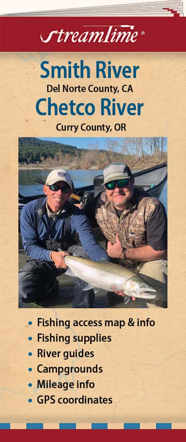 Stream Time Maps Fishing Access & Accommodations Map